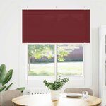 vidaXL Store plissé rouge bordeaux 115x150 cm largeur du tissu 114 4cm