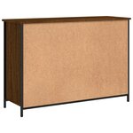 vidaXL Buffet chêne marron 100x35x70 cm bois d'ingénierie