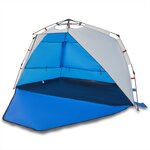 vidaXL Tente de plage 3 personnes libération rapide imperméable