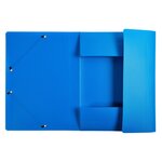 Chemise À Élastiques 3 Rabats Pp Opak - A4 - Bleu Clair - X 50 - Exacompta