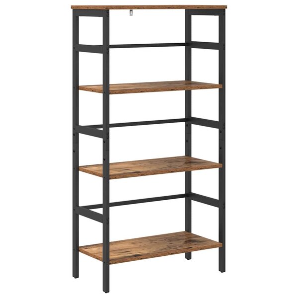 vidaXL Étagère Bois Ancien 60 x 29 5 x 115 cm Bois d'ingénierie