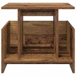vidaXL Meuble TV Bois ancien 50 x 35 x 45 cm Bois d'ingénierie