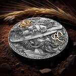 Pièce de monnaie en Argent 5 Dollars g 62.2 (2 oz) Millésime 2024 World of Stories DON QUIXOTE DE LA MANCHA (PRÉCOMMANDE)