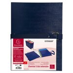 Chemise à boucle métal EXTENSOR 24x32 cm Capacité 16 cm Bleu EXACOMPTA