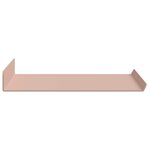 vidaXL Étagère flottante 4 pc Rose 40 x 18 x 2 5 cm Acier