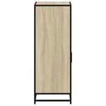 vidaXL Meuble de salle de bain Chêne Sonoma 35x37 5x100 cm Bois d'ingénierie