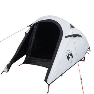 vidaXL Tente de camping tunnel 3 personnes tissu occultant imperméable