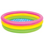 Intex Piscine gonflable 3 anneaux Sunset 114x25 cm