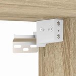 vidaXL Armoire suspendue avec étagère Chêne Sonoma 60 x 20 x 40 cm
