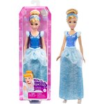Mattel HLW06 - Cendrillon articulée avec tenue scintillante et accessoires