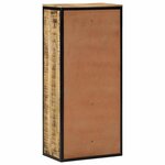 vidaXL Cabinet à chaussures avec stockage Marron 50 x 30 x 110 cm