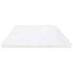 vidaXL Sur-matelas 160 x 200 cm Mousse de gel 7 cm