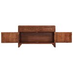 vidaXL Buffet 140x40x80 cm bois d'acacia solide