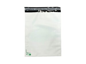 100 Enveloppes plastique opaques 80 microns N°4 - 335x410mm