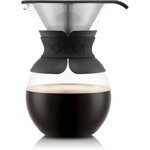 Cafetière BODUM   filtre permanent maille inox  1.0 l  8 tasses