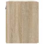 vidaXL Meuble TV mural 2 Pièces Sonoma 30 x 31 x 40 cm Bois d'ingénierie