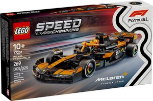 LEGO Speed Champions - McLaren F1 Team MCL38 - Modèle de voiture de course 77251