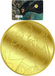Monnaie SIREN 1/1000 Oz Or 12$ Liberia 2026 (PRÉCOMMANDE)