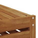 vidaXL Canapé d'extérieur extrémité Naturel 115 x 83 x 73 cm