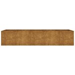 vidaXL Lit surélevé de jardin 200x80x40 cm acier corten