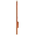 vidaXL Tête de lit Marron cire 145.5 x 4 x 104 cm Bois massif en pin