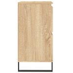 vidaXL Buffet Chêne sonoma 60x35x70 cm Bois d'ingénierie