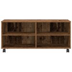 Meuble TV vidaXL en vieux bois 90x35x35 cm en bois d'ingénierie