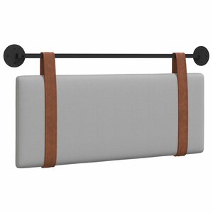 vidaXL Tête de lit suspendue Gris nuage PU antique
