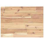 vidaXL Étagères flottantes 4 Pièces 60x30x2 cm acacia massif non traité