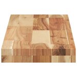 vidaXL Étagères flottantes 4 Pièces 100x20x4 cm acacia massif à l'huile