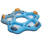 Bestway Île flottante Hydro-Force Bleu 300 x 287 cm PVC