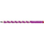 Crayon graphite EASYgraph HB droitier corps rose x 12 STABILO