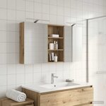 vidaXL Ensemble de Meubles de Salle de Bain 3 Pièces 140 x 14 5 x 70 cm