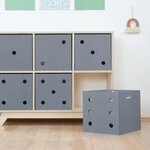 Boîte de rangement DICE gris 5