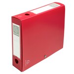 Boite De Classement À Pression Dos 60mm Polypropylène 7/10e Opaque - A4 - Rouge - X 10 - Exacompta