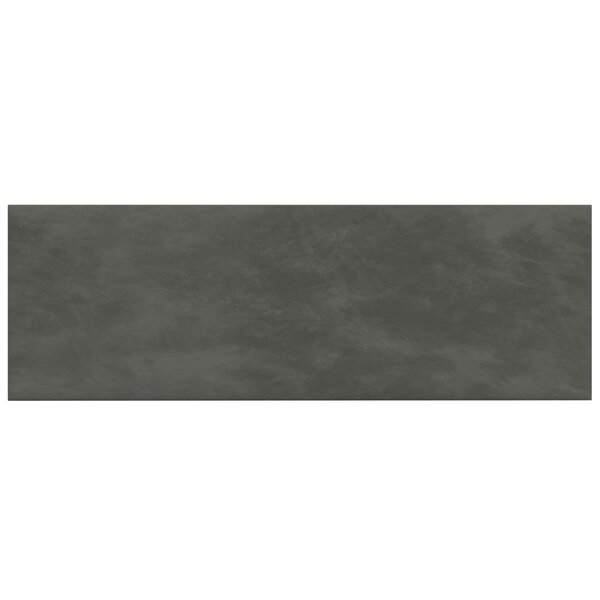 vidaXL Tête de lit murale 12 pc Gris foncé Velours