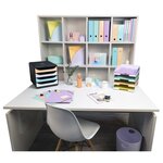 Exacompta Set de tiroirs de bureau Big-Box Aquarel avec 4 tiroirs