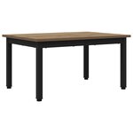vidaXL Table basse Chêne artisan 70 x 50 x 36 cm Bois d'ingénierie