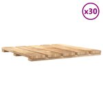 vidaXL Carreau de terrasse 30 Pièces Marron 50 x 50 cm