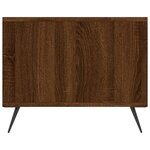 vidaXL Table basse chêne marron 90x50x40 cm bois d'ingénierie