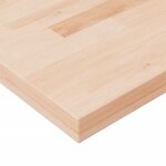 vidaXL Panneau d'étagère 80x20x4 cm Bois de chêne massif non traité