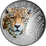 Pièce de monnaie en Argent 500 Francs g 7.77 (1/4 oz) Millésime 2026 Mexican Cinco Grandes JAGUAR