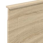 vidaXL Tête de lit Chêne Sonoma 75 cm Bois d'ingénierie