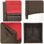 vidaXL Chaise de jardin 56 x 64 x 94 cm acier