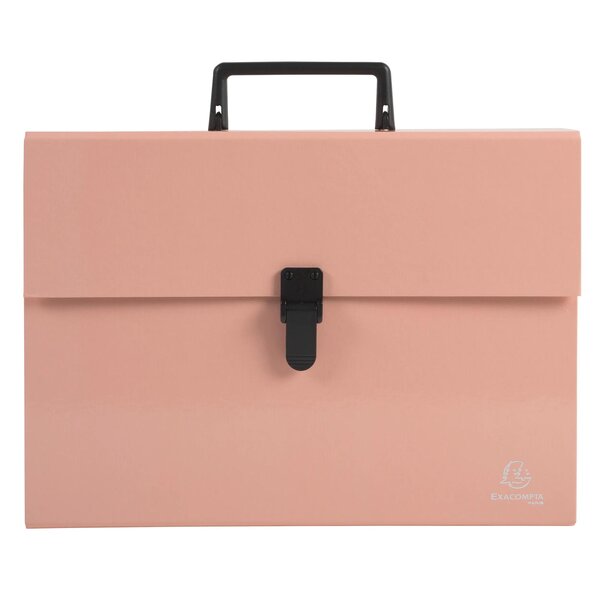 Trieur Familial À Poignée Aquarel 18 Compartiments - Corail - Exacompta