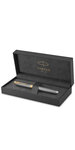 PARKER Sonnet Stylo plume  argent ciselé  Plume fine 18 carats  Coffret cadeau