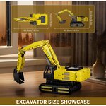 Mould King 15061 - Ensemble de construction télécommandé pour excavatrice