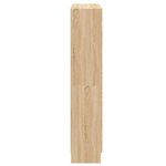 vidaXL Bibliothèque Chêne sonoma 82 5x30 5x150 cm Bois d’ingénierie