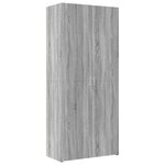 vidaXL Buffet haut sonoma gris 80x42 5x249 cm bois d'ingénierie
