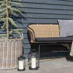 2 lanternes en acier BONDI